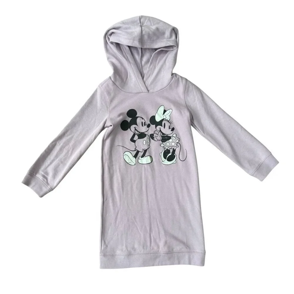 Gap Disney Mickey Mouse and Minnie Mouse Hoodie Dress size 5 NWT